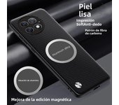 Luxury Leather Magnetic Protective Back Magsafe Case for OnePlus 13 12 12R 11R 10t Pro silicone Case Car Holder Shockproof Cover