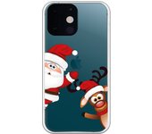 Carcasa para iPhone 13 Mini - Santa Claus Asomado