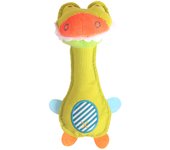 Sonajero para bebé, dispositivo incorporado para bebé, palo de agarre manual, juguete de peluche súper lindo, marioneta de mano