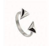Anillo Mujer Breil TJ2577 (14) Gris Acero Inoxidable