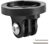Bike Computer Mount Connecting Seat Adjustable Angle Bicycle Light Mount Computer Holder Adapter for Gopro Connecting Seat