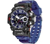 Smartwatches Reloj Militar para Hombre,50M Impermeable,Táctico Reloj Militar Multifuncional para Hombre
