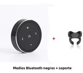 kebidu Steering Wheel Music Player Wireless Bluetooth Remote Control Media Button Multimedia for Android IOS Smartphone Car Kit