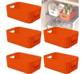Asa Cetas de Almacenamiento para Estantes, Cocina, Oficina, Nevera