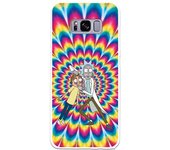 Funda original compatible con Samsung Galaxy S8 - Rick y Morty LSD - TPU MATE