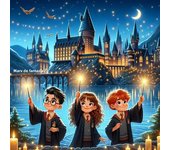 Harry Potter Magic School Hogwarts Diamond Painting Cross Stitch Set 5D DIY Art Mosaic Embroidery Home Decor Handcraft Gift