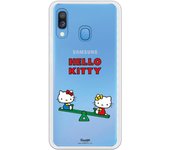 Funda original compatible con Samsung Galaxy A20E - Hello Kitty parque