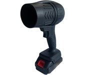 Soplador Turbo Jet Inalámbrico 48Vf, Soplador de Aire Potente con Batería, Air Force Blower para Limpieza de Coches, Polvo, Hojas y Nieve, Ideal para Automóvil, Hogar y Jardín (Negro)