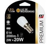 ORION91 Pack x 12 unidades Bombilla Led Microondas E14 2w 200lm 4000k 15000h