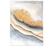 ORIGEN Home Decor - Cuadro abstracto  Adorno Pared | Cuadros Azul - 70x3x50 cm 30302