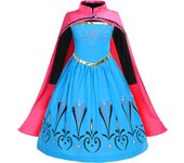 Elsa Anna Kid Princess Girls Dress Rapunzal  Kids Cosplay Halloween Vestidos Children Costume Birthday Party Dress
