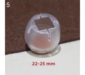 16Pcs Silicone Chair Leg Floor Protectors with Non-slip Felt  Furniture Cups for Hardwood Floors Protect Floors from Scratches