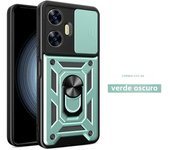 For OPPO Realme C55 C53 Case Shockproof Armor Car Holder Phone Cover For Realme 11 10 Pro Plus 5G Camera Lens Protection
