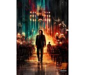 2023 New Movie John Wick Chapter 4 Series Film Keanu Reeves Poster Canvas Painting Wall Art Pictures Home Cinema Decor