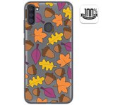 Tumundosmartphone Funda Gel Transparente para Samsung Galaxy A11 / M11 diseño Otoño Dibujos