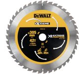 Dewalt DT99574-QZ - Hojas para Sierra Circular Estacionaria XR EXTREME RUNTIME 305mm x 30mm 42D
