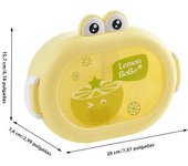 Kawaii Portable Lunch Box For Girls School Kids Plastic Picnic Bento Box Microwave Food Box With Compartments Storage Containers