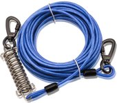 Corredor para perros de jardín, cable de amarre, corredores para perros grandes, correa larga para perros grandes