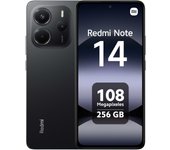 Xiaomi Redmi Note 14 - Smartphone de 8+256GB, Pantalla de 6.67" AMOLED FHD+ 120Hz, MediaTek Helio G99-Ultra, cámara de 108MP, Tegnología NFC incluida, TurboCharge 33W, 5500 mAh, Cargador no Incluido, Negro Versión España