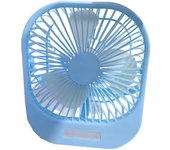 Ventilador de escritorio pequeño de pared para cocina y dormitorio, de tres velocidades, de alta velocidad y larga duración.