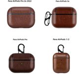 Luxury Leather Earphone Cover For Airpods Pro 2 USB C Case For AirPods Pro2 Pro 2 3 1 2nd Generation Cases Protective Sleeve