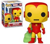 Funko Pop 1282 - Funko Pop 1282 - Vinyl Holiday - Iron Man w/Bag - Marvel