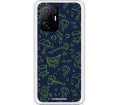 Funda original compatible con Xiaomi Mi 11T (5G)  / 11T Pro (5G)  - Batman Patt Villain Blue