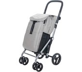 Carlett Carro de la compra plegable 4 ruedas con freno Classic Duo