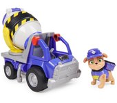 SPIN MASTER - RUBBLE & CREW - PACK CAMIÓN HORMIGONERA JUGUETE Y FIGURA MIX - Patrulla Canina Juguetes - 6066540 - Juguetes Niños 3 años + - Regalo Niño 3 años +