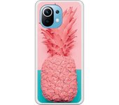 Funda compatible con Xiaomi Mi 11 - piña rosa