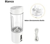 Mini Portable Blender Electric Fruit Juicer Smoothie Orange Fresh Juice Blender Multifunction Rechargeable Portable Juicer Mixer