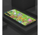 Black Case for Samsung Galaxy S23 S21 Ultra 5G S20 FE S10 S22 Plus Note 20 10 Lite Phone Soft Cover Digimon Adventure
