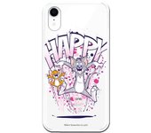Funda original compatible con iPhone XR con un diseño de T&j Happy