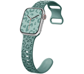 Strap For Apple Watch Band 44mm 42mm 41mm 40mm 45mm 49mm 44mm Floral Engraved Bracelet Correa IWatch Series 9 7 SE 6 8 Ultra 2