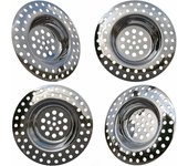 Filtro de fregadero 1g, Juego de 4, para TODOS LOS DRENAJES, Filtro de fregadero de cocina, Filtro de fregadero, Rejilla de fregadero, Desagüe de bañera, Filtro de ducha, Rejilla de fregadero de cocina, Desagüe de fregadero, Desagüe de ducha Girasol