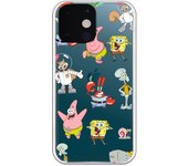 Funda original compatible con iPhone 13 Mini - Bob Esponja Multipersonaje