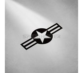 Reflective Stickers Motorcycle Decals USA  Air Force Stickers Tactical Cover Scratches Helmet Stickers for Car Motor Ornamental