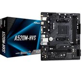 Placa base asrock am4 a520m - hvs m - atx