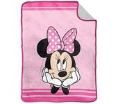 Mantas de sedalina Sherpa infantiles - Elige entre 3 modelos: Minnie, Spiderman y Minecraft sun city