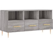 vidaXL Mueble de TV madera de ingeniería 102x36x50 cm, Mueble de Salon, Mueble TV, Mueble TV salon, Mesa de TV, Mueble tele