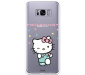 Funda original compatible con Samsung Galaxy S8 - Hello Kitty Club estrellitas