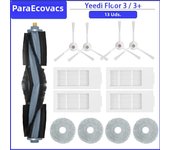 Main Side Brush HEPA Filter Mop Rag Cloth For Yeedi Floor 3 Station Robot Vacuum Cleaner Spare Parts Accessories