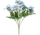 Poenia Arte Floral - Ramo de Hortensias Artificiales 35cm 3pcs - Alta Calidad y Realista