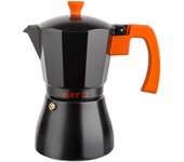 Cafetera Aluminio VIER DUOMO Express para 6 Tazas, Sabor Auténtico Italiano