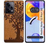 Funda Silicona para Xiaomi Redmi Note 12 Pro+ Plus 5G diseño Cuero 03 Dibujos