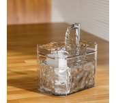 1000ml Automatic Pet Water Fountain Transparent USB Power Cat Water Dispenser for Indoor Dog and Cat Water Feeding Supplies