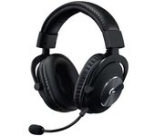 Logitech g pro x auriculares gaming 7.1 con microfono - microfono flexible - diadema ajustable - almohadillas acolchadas - altavoces de 50mm - cable de 2m - color negro
