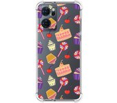 Funda Silicona Antigolpes para Oppo Find X5 Lite 5G diseño Dulces 01 Dibujos