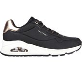Zapatillas Skechers Uno para mujer en color negro