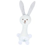 Sonajero para bebé, dispositivo incorporado para bebé, palo de agarre manual, juguete de peluche súper lindo, marioneta de mano
